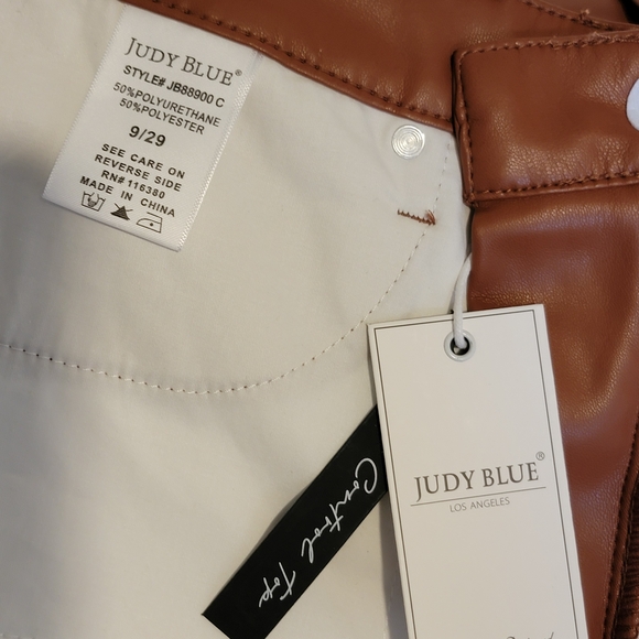 Judy Blue Camel Brown Trousers - Picture 8 of 12